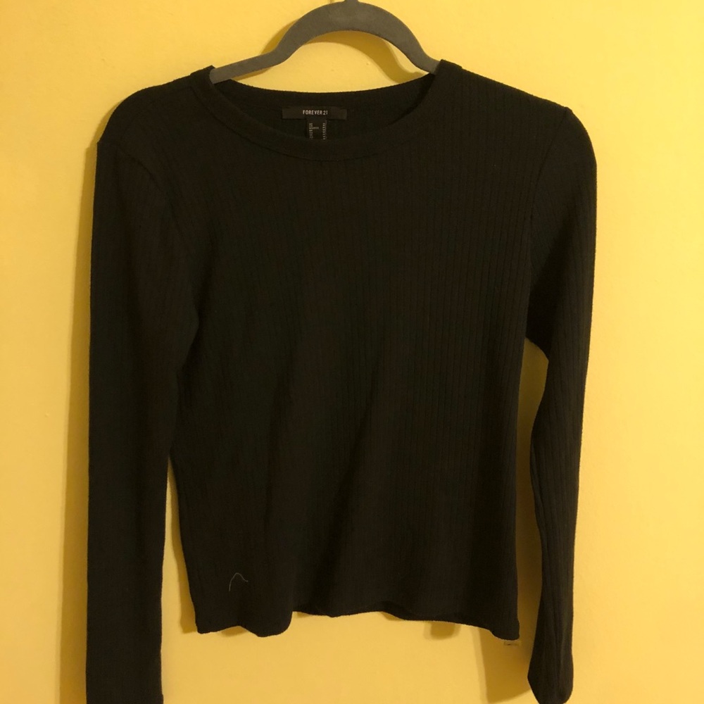 Black long sleeve shirt